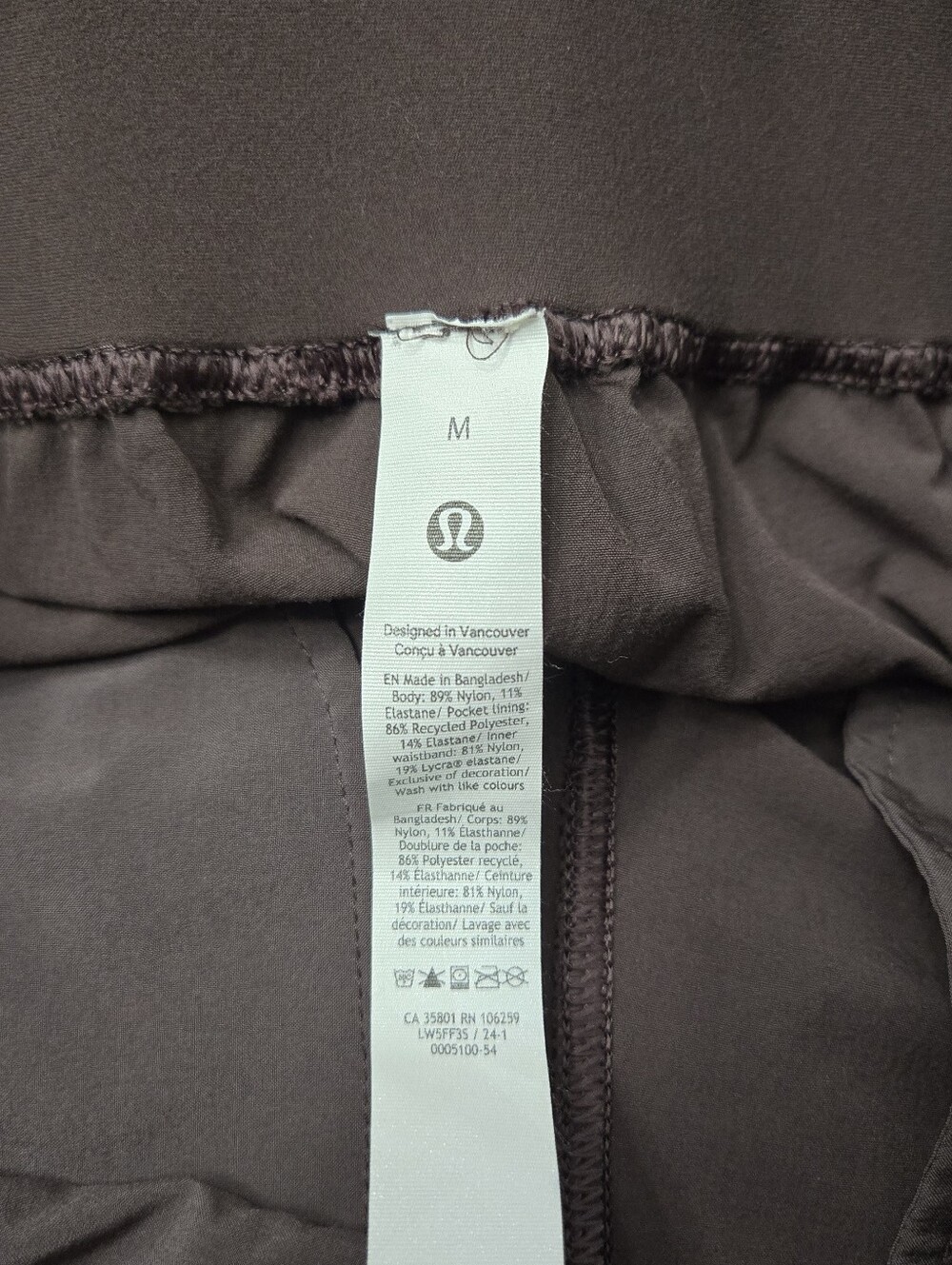 LULULEMON Stretch Woven Wide Leg Pants | M - Picture 9 of 9